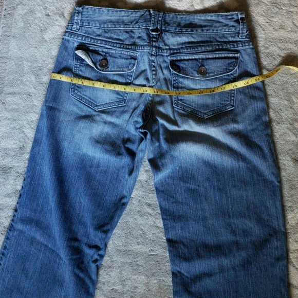 ●SOLD ON MERC●Aeropastale size 11/12 wide leg jean - Picture 7 of 8